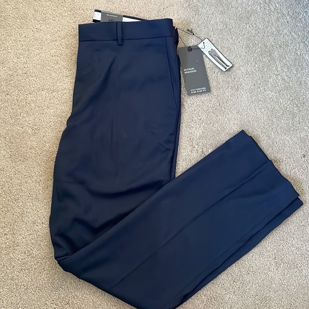 Michael Brandon City Trouser Flex Slim Fit